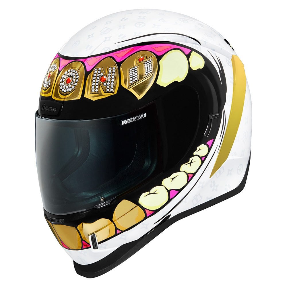 icon Airform GRILLZ - WHITE Kask