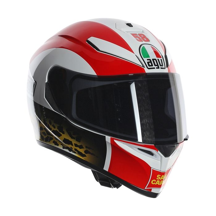 AGV K-3 SV  Simoncelli Full Face Kask Large
