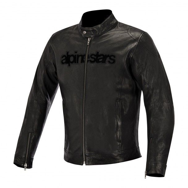 Alpinestars Black Shadow Huntsman Deri Motosiklet Montu 50