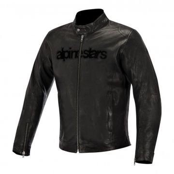 Alpinestars Black Shadow Huntsman Deri Motosiklet Montu 54