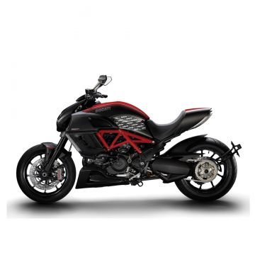 Ducati Diavel Şeffaf Stomp Grip