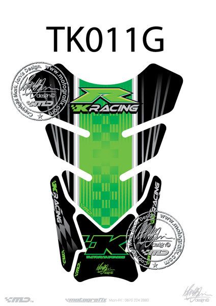 Kawasaki ZX10R-ZX6R Motografix Tank Pad