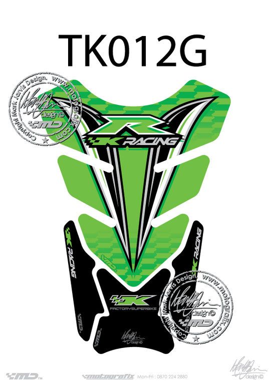 Kawasaki ZX10R-ZX6R Motografix Tank Pad