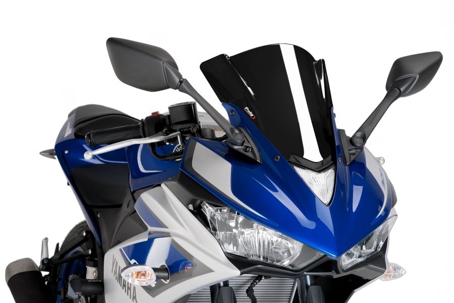 Yamaha Yzf R25 Puig Siyah Ön Cam
