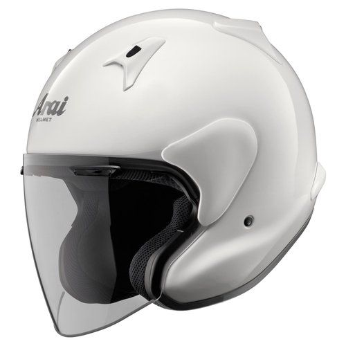 Arai XC Mat Beyaz Yarım Motosiklet Kaskı