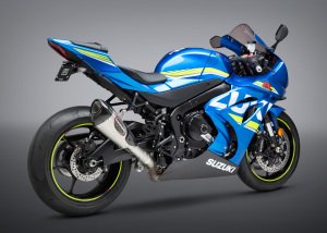 Suzuki GSX-R1000 2017 Street ALPHA T Slip On Works Finish Paslanmaz Çelik