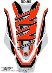 Bmw S1000RR 2019+ Model Motografix Tank Pad