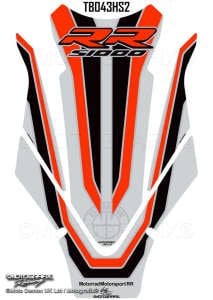 Bmw S1000RR 2019+ Model Motografix Tank Pad
