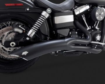 Vance & Hines 2014 Fatbob BIG RADIUS 2-INTO-1 Komple Egzoz 48021