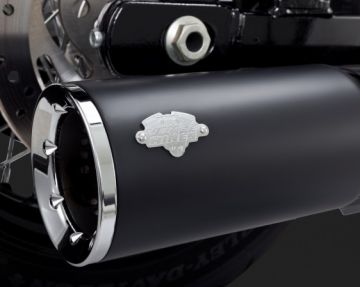 Vance & Hines 2014 Fatbob PRO PIPE BLACK Komple Egzoz 47525