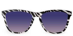 Skull Rider Zebra Güneş Gözlüğü - Animal Print