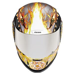 icon Airform WARTHOG - SILVER Kask