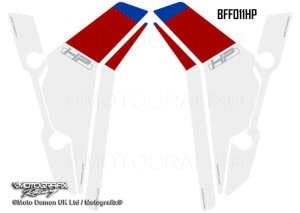 Bmw S1000RR 2019+ Model Motografix Ön Çamurluk Yan Sticker