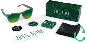 Skull Rider Crocodile Güneş Gözlüğü - Animal Print
