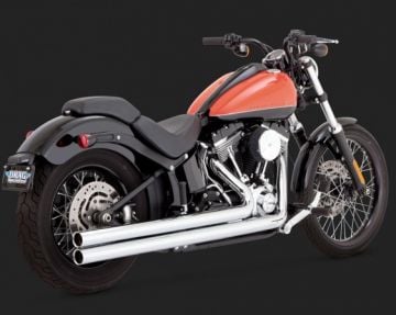 Vance & Hines 2014 Fatboy BIG SHOTS LONG Egzoz 17823