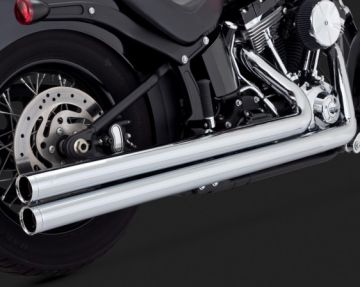 Vance & Hines 2014 Fatboy BIG SHOTS LONG Egzoz 17823