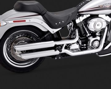 Vance & Hines 2014 Fatboy TWIN SLASH 3″ SLIP-ONS Egzoz 16843