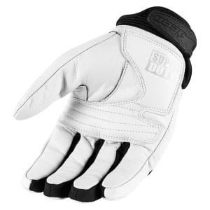 ICON SUPERDUTY2 - White Deri Eldiven