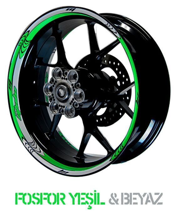 GP Racing Jant Sticker Design 3