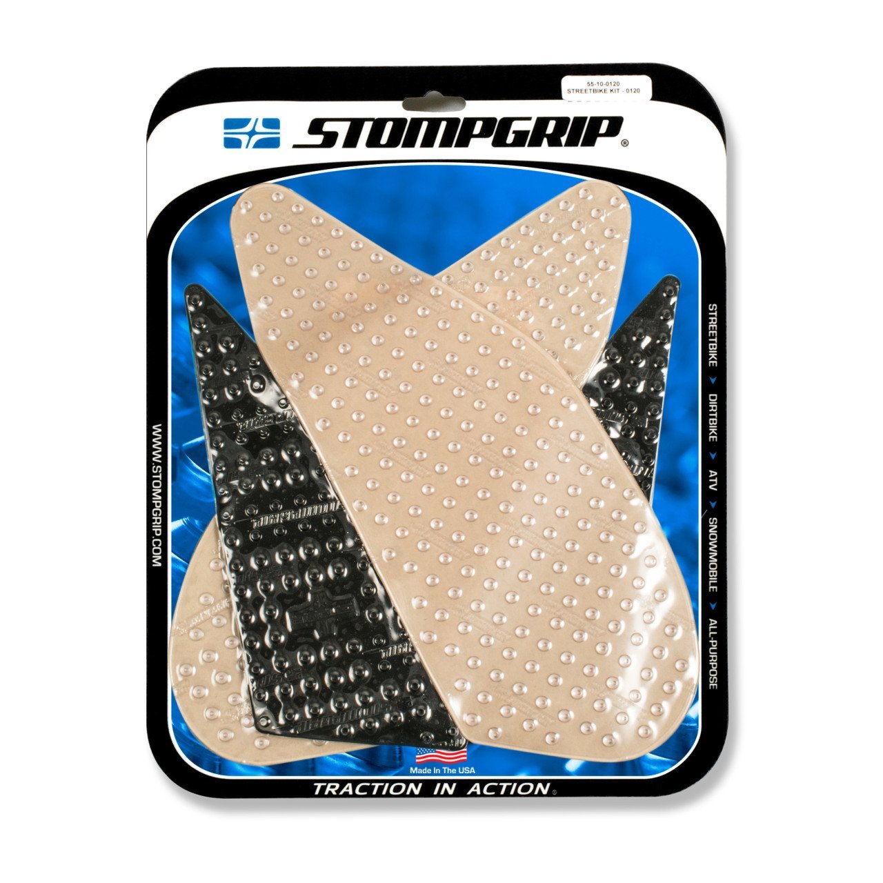 Suzuki Gsx-S 1000 2017 Şeffaf Stomp Grip