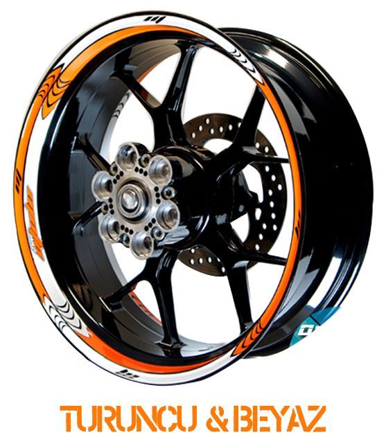 GP Racing Jant Sticker Design 3
