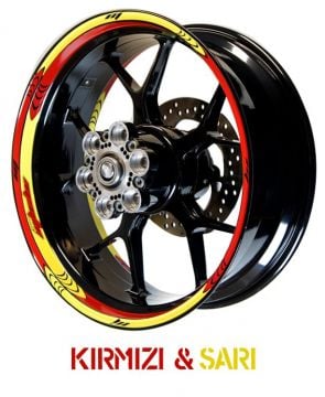 GP Racing Jant Sticker Design 3