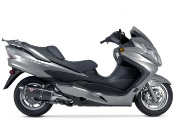 Suzuki Burgman 400 R77 Komple Sistem Karbon Tüp Egzoz 2007-13