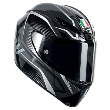 AGV GT-Veloce Gtx Black/Gunmetal Full Face Kask
