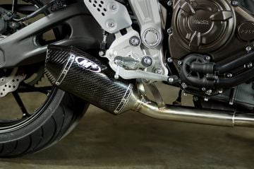 Yamaha  MT-07 2014-2015 M4 Karbon Tüp Egzoz