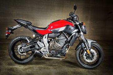 Yamaha  MT-07 2014-2015 M4 Karbon Tüp Egzoz