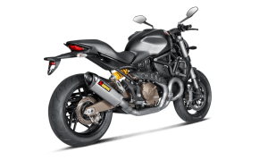 Ducati Monster 821 Akrapovic Evolution Headers Titanium