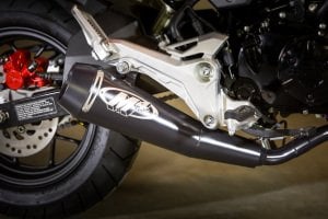 Honda Msx 125 Full Sistem Black GP Egzoz