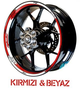 GP Racing Jant Sticker Design 3