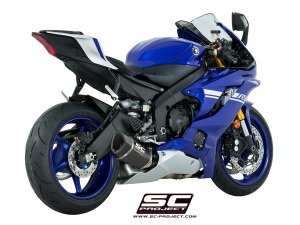 Yamaha YZF R6 2017+ SC Project SC1-R Slip On Egzoz