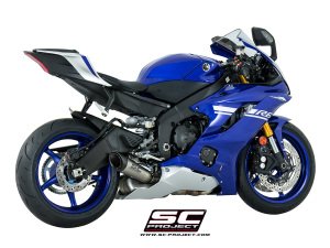 Yamaha YZF R6 2017+ SC Project S1 Slip On Egzoz