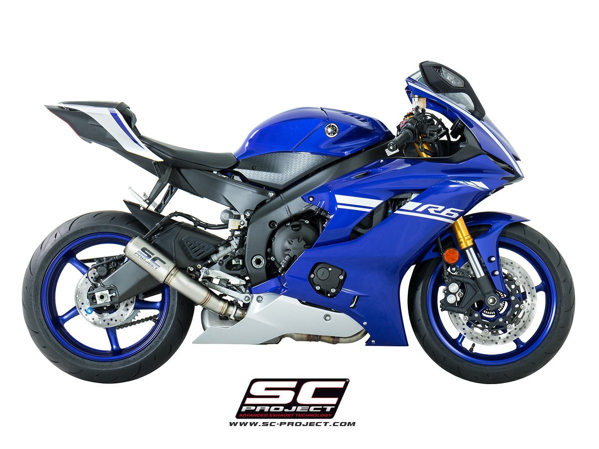 Yamaha YZF R6 2017+ SC Project CR-T  Slip On Egzoz