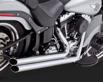 Vance & Hines 2014 Heritage Softail Classic BIG SHOTS STAGGERED Krom Egzoz 17933