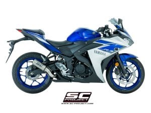 Yamaha YZF R25 SC Project CR-T Slip On Egzoz