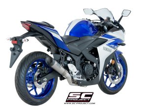 Yamaha YZF R25 SC Project S1 Full Sistem Egzoz