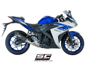 Yamaha YZF R25 SC Project Oval Full Sistem Egzoz