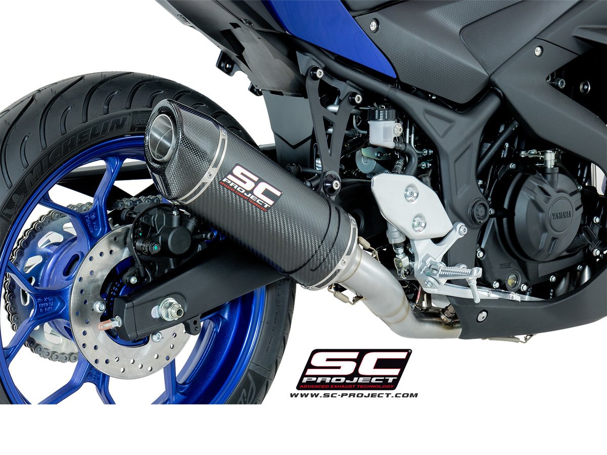 Yamaha YZF R25 SC Project Oval Full Sistem Egzoz | SC Project | Yamaha ...