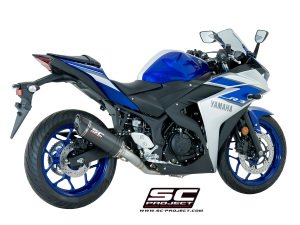 Yamaha YZF R25 SC Project Oval Full Sistem Egzoz