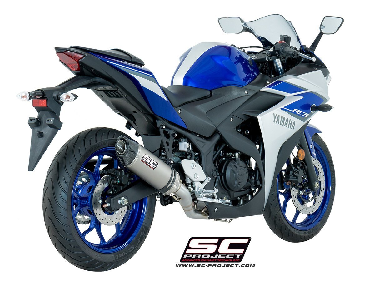 Yamaha YZF R25 SC Project Oval Full Sistem Egzoz
