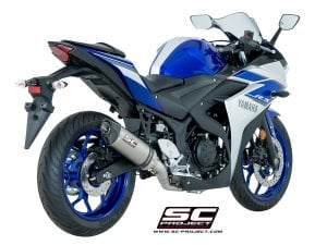 Yamaha YZF R25 SC Project Oval Full Sistem Egzoz