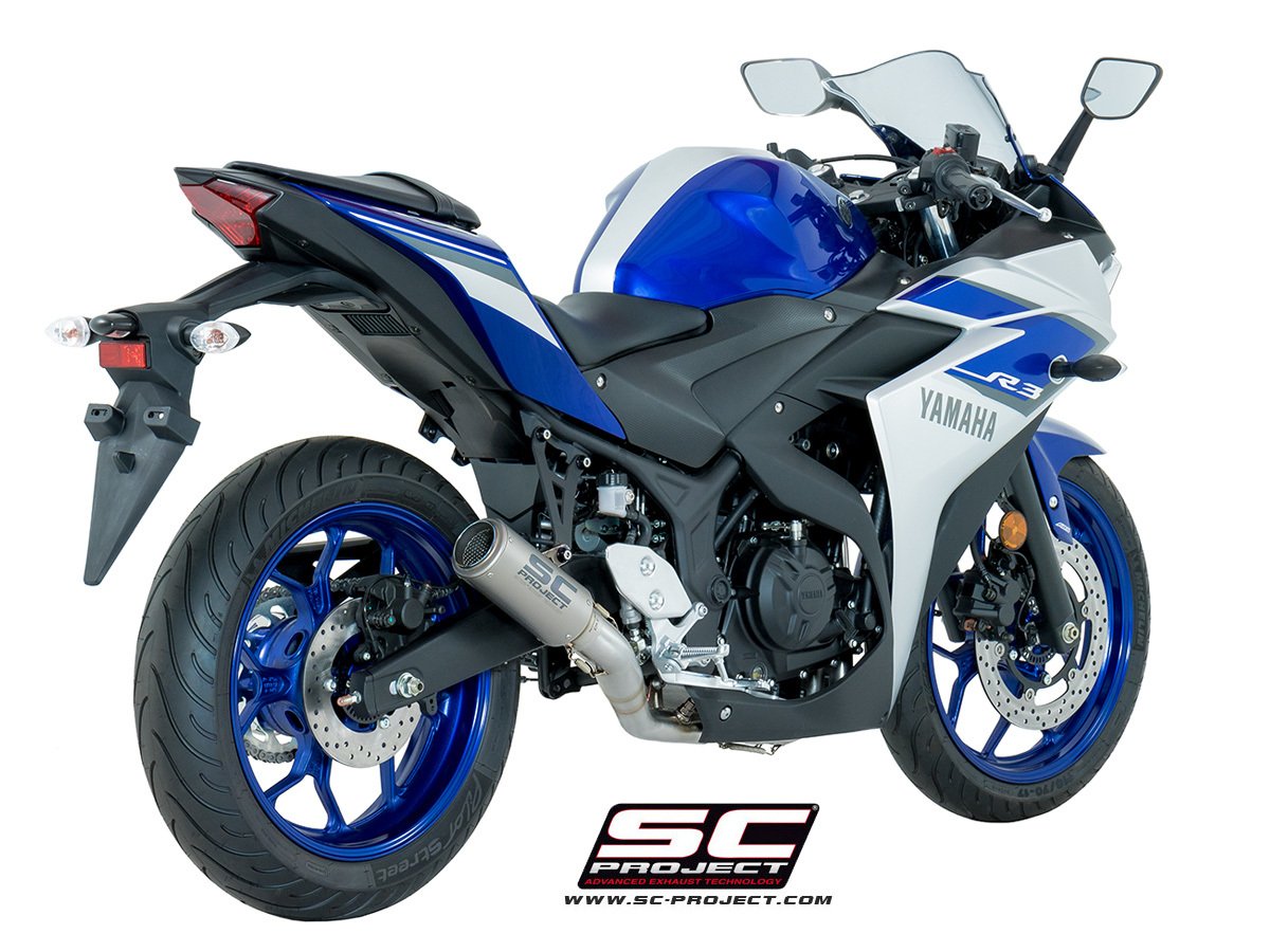 Yamaha YZF R25 SC Project CR-T Full Sistem Egzoz | SC Project