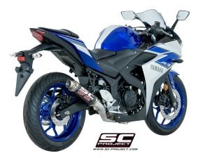 Yamaha YZF R25 SC Project GP-M2 Full Sistem Egzoz