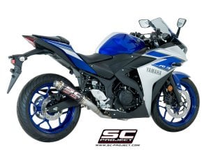 Yamaha YZF R25 SC Project GP-M2 Full Sistem Egzoz