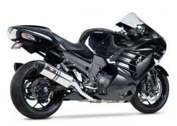 Kawasaki Zx14r R77 Karbon Kapak Çift Tüp Egzoz 2012-2014