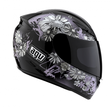 AGV K-3 Fleurs Black/Pink Full Face Kask