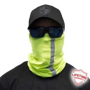 SA Company Reflective | Electric Yellow Yüz Maskesi